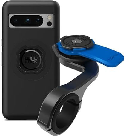 Quad Lock Out Front PRO Bike Phone Holder Kit with MAG Phone Case for Google Pixel 8 Pro