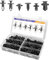 Flaconi 190PCS Clips de Fixation Voiture,Clips de Fxation,Rivet Plastique,Agrafe Carrosserie,Rivet Plastique Voiture,Agrafe Voiture,Agrafe Panneau de Porte,Ensemble de Clips de Fixation pour Voiture