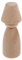 DRESSOOS Hölzerne Puppe Puppenaugen Puppen Aus Holz Pegpuppen Selbst Bemalen Selbst Bemalte Holzpuppen Unbemalte Peg-puppen Puppenmodell Aus Holz Puppendekor Aus Holzpflöcken Leute Pfeifen