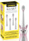 CARRERA Elektrische Zahnbürstenaufsätze Kinder 4er Set [31.000 Schwingungen pro Minute] Kinderzahnbürste - Schallzahnbürste Kinder - Electric toothbrush for kids- elektrische Kinderzahnbürste