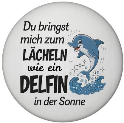 Delfin Liebe Magnet mit Flaschenöffner Magnet mit Flaschenöffner mit Meer-Motiv - spielerisch und dekorativ