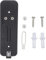Doorbell Backplate, Visual Doorbell Back Plate Replacement, Plastic Tab Blink Doorbell Mount for Blink Video Doorbell (Black)