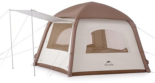Naturehike Ango Air aufblasbares Zelt 3 Personen Campingzelt Wasserdicht Zelt Schnelles Aufstellen Familienzelt für Camping, Autofahrten und Outdoor