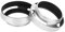 Qukaim 2 paraluce in lega di alluminio da 46 mm per fotocamera Leica, paraluce in metallo, finitura argentata, compatibile con obiettivi di diametro 46 mm