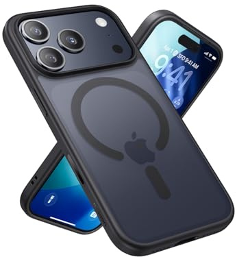 UGREEN Magnetisch Hülle für iPhone 17 Air Kompatibel mit MagSafe | Stoßfester Schutz in Militärqualität, magnetische Handyhülle für iPhone 17 Air Classic, Schwarz