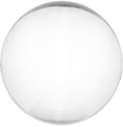 ULTECHNOVO Klarer Kristallball Fotografie Requisite Transparente Glaskugel Für Meditation Und Feng Shui Für Kreative Fotografie Und Wohnraumdekoration