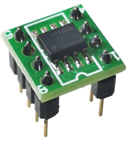 Janasiba OP1656 Amplificador operacional de audio con ruido extremadamente bajo y baja distorsión, entrada FET, 20 kHz - 129 dB