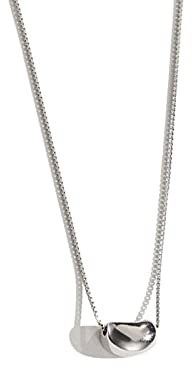 OIFAODAO, Collar Simple De Ley for Mujer, Plata S925, Guisantes Acacia, Gargantilla Moda Delicada, Delicado, Joyería Regalo Cadena for Sus Parejas Niñas,Collar de Plata para Mujer