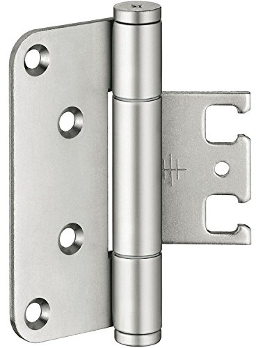 Türband V 7888 WF, für ungefälzte Türen, Bandhöhe 96 mm, Stahl vernickelt
