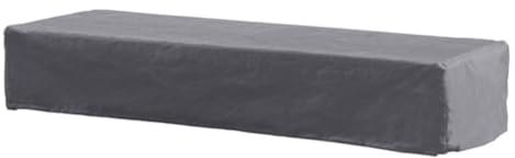 Perel Schutzhülle für Sonnenliege, Grau, 200 cm x 75 cm x 40 cm