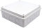 Top-Vigor Abzweigdose, wasserdicht, ABS-Gehäuse, staubdicht, Verbindungsstück, 255 x 200 x 80 mm, Weiß, 1 x Abzweigdose