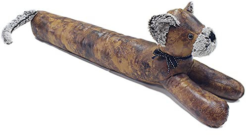 Lesser & Pavey Cat Draught Excluder for Door & Window | Weighted Animal Air Door Draught | Stop Decorative Wind Stopper Snake, Noise, Blocker for Bottom