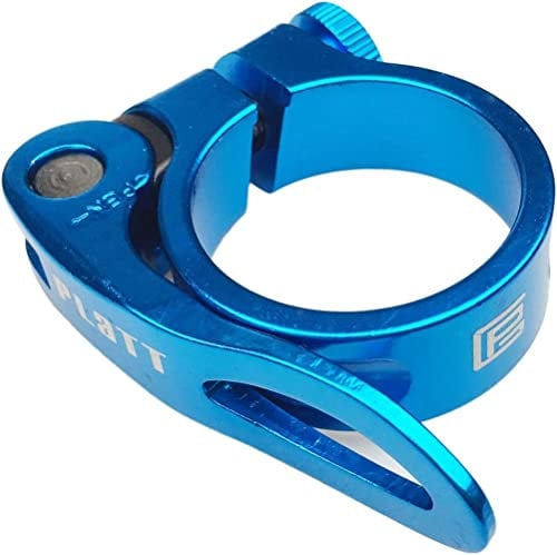 PLATT Bike Seat Post Clamp Aluminium Alloy Bicycle Quick Release Seatpost Collar 28.6mm / 31.8mm /34.9mm