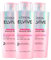 L'Oréal Paris, Elvive Glycolic Gloss, Shampoo mit Glykolsäure für stumpfes und poröses Haar, intensiver und langanhaltender Glanz – 3 Flaschen à 200 ml