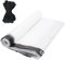 KJLEEN 3M x 3M Clear Tarpaulin Waterproof Heavy Duty Transparent Tarpaulin Clear Tarp with Eyelets & Rope Waterproof Cover Sheet for Garden Furniture Shed Camping Greenhouse Chicken Rabbit Hutch