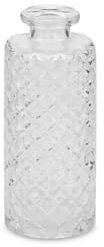 EDG Enzo De Gasperi Vase Flasche Rombi H13 D5,5 Natural