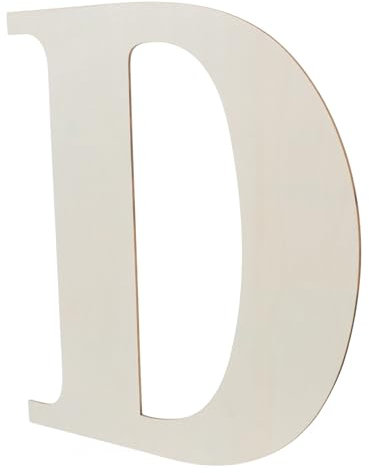 PRETYZOOM Holzbuchstaben Zum Basteln Unvollendete Holz-alphabet Für Wanddeko Diy-projekte Holzstücke Für Heimwerker Dekorative Buchstabenschilder