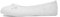 Lilley Patsy Womens White Ballerina Canvas - Size 8 UK - White