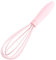 Batidor de silicona, mini batidores de silicona multifuncionales, batidor de huevos, herramienta de horneado para mezclar, agitar, cocinar herramienta de cocina (rosa)