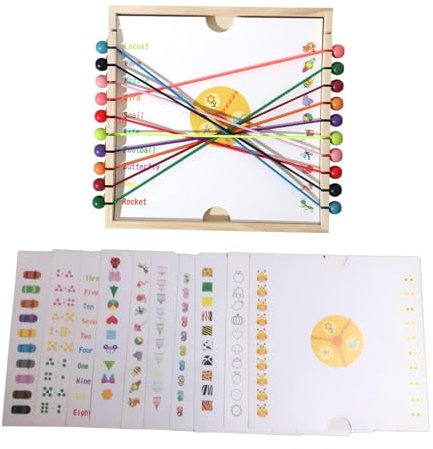 AWHAO Rope Untying Game Toy Strategy Board Game Rope Untangle Toy for Children