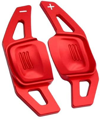 Compatibile Con Per Tiguan 2019 2020 2021 2022 2023 2024 2025 Per Golf 7 Per RLine MK7 Per GTI Per Golf 8 MK8 Parti Del Cambio Al Volante Paletta Cambio Volante(Rosso)