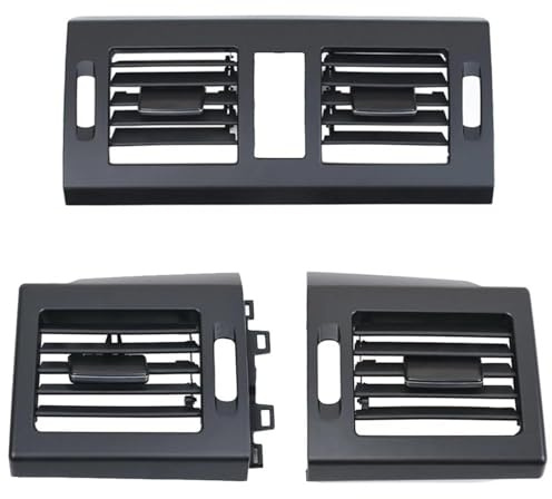 Lüftungsgitter Auto Auto Dashboard Links Rechts Seite A/C Klimaanlage Air Vent Outlet Grille Abdeckung Für Mercedes Für Benz GLK Klasse X204 2009-2016 Frontluftgitter(Cover 3PCS)