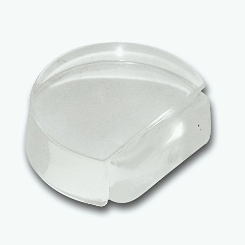 HSI Türstopper Kunststoff Transparent, Kautschuk, Klar, 3.7 x 4.2 x 1.5 cm
