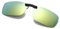 DAUCO polarisierte Sonnenbrille für Brillenträger Überzieh-Sonnenbrille mit Brillen-Etui für Herren und Damen Sonnenbrillen-Clip