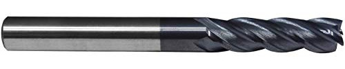 PAULIMOT VHM-Schlichtfräser Ø 8,0 mm 35° mit AlTiN-Beschichtung, 4-schneidig