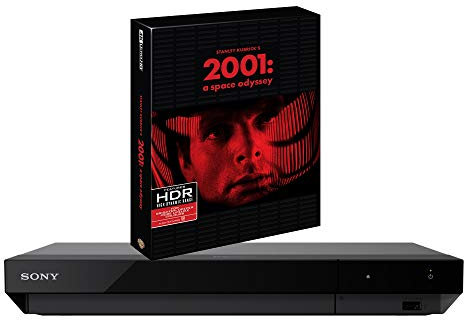 Sony UBP-X500 MULTIREGION Bundle with 2001 A Space Odyssey Ultra HD 4K Blu-ray Disc