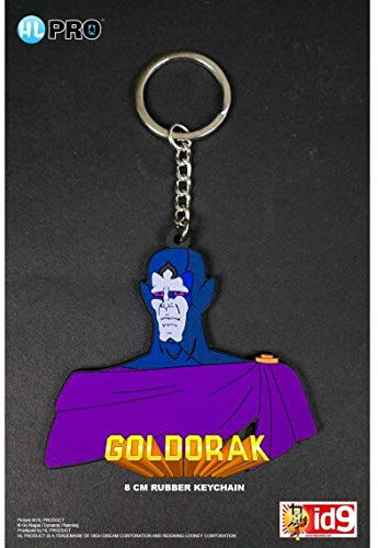 HL Pro - Porte-clé Goldorak - Minos Gomme 8cm - Multicolore - Unisexes-Adultes