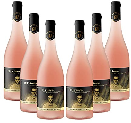 19 Crimes Revolutionary Rosé Wine, 6 x 750ml