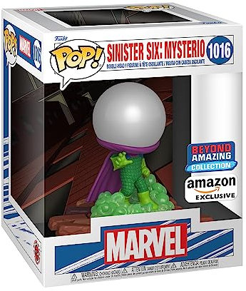 Funko Pop! Deluxe: Marvel Sinister 6- Mysterio - Marvel Comics - Amazon-Exklusiv - Vinyl-Sammelfigur - Geschenkidee - Offizielle Handelswaren - Spielzeug Für Kinder und Erwachsene