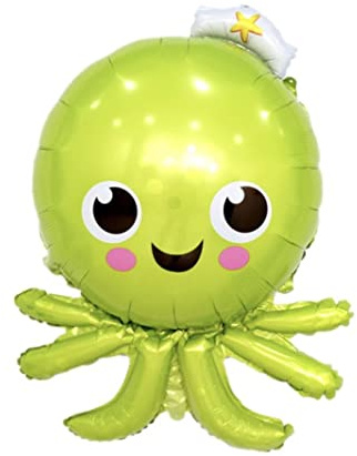 Octopus Animal Foil Balloon, 90cm