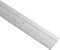 Gedotec Seuil de Porte Barre | Longueur 90 cm, Largeur 37 mm | 1 Pièce Profil Transition Sol | Aluminium Argenté | Plinthe de sol à visser | Profilé de compensation perforé - Seuil de porte