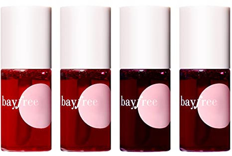 JINGLING 4 Stück Lip and Cheek Tint Stain, Flüssiger Lippenstift Feuchtigkeitsspendendes Lipgloss Make-up, Langlebig Wasserfest, Natürlicher Lippenstift Für Frauen, 4×7ml