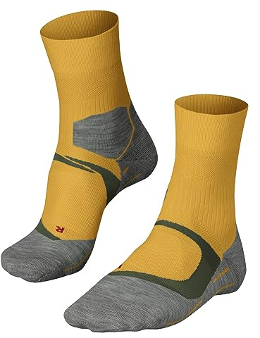 FALKE Damen Laufsocken RU4 Endurance Cool W SO Funktionsmaterial antiblasen 1 Paar, Gelb (Lemonade 1301), 35-36