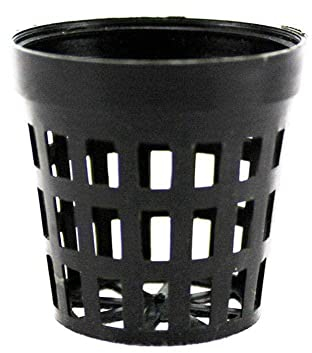 BVSPA 10 PCS Aquarium Water Plant Grass Flower Grow Mini Pot Aquatic Baskets Plastic Fish Tank