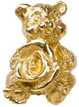 1PC Golden Cupboard Handles, Solid Brass Handle Furniture Door Knobs, Animal Modeling Cabinet Handles Drawer Pulls Handle, Drilling Installation for Bathroom Kitchen Cabinets ( Color : Rose bears )