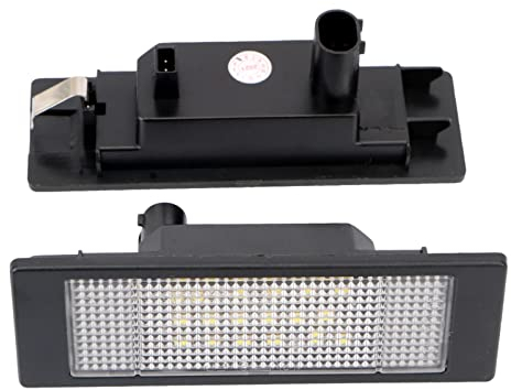HUBBIQ Heckleuchte Kennzeichen Für E81 E87 E63 E64 E89 Z4 F20 F21 Auto Kennzeichenbeleuchtung Kofferraumlampe Auto Lichtquelle
