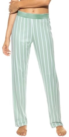 Mey Nachtwäsche Serie Elva Damen Yoga Pants Sea Glass Light XL(44)