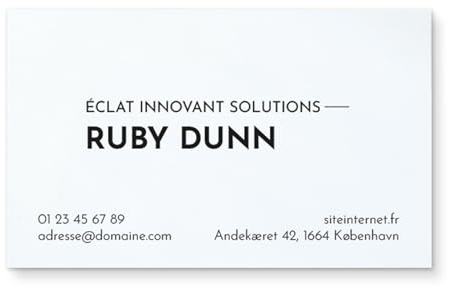 50 bis 5000 Individuelle Visitenkarten Classic - UTTSCHEID (6)