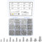 woshilaoDS 1140 Stk Mini Kleine Schrauben Set, M1.4 M1.6 M1.7 M2 M2.5 M3 Mikro Schrauben Sortiment Kit, Rundkopfschrauben Kreuzkopfschrauben für Brillen Uhren Laptops Computer
