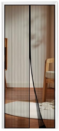 Fliegengitter Balkontür, 90x210cm, Fliegengitter Tür, Fliegengitter Magnet, Fliegengittertüren, Balkontür Fliegengitter, Insektenschutz Balkontür, Insektenschutz Tür, Fliegengittertür