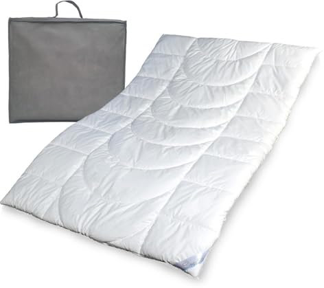 Warme Allergiker Winter Bettdecke I Duo Steppbett I Winterbett | 100% Klimahohlfaser I 135x200 cm I 60°-Wäsche | Oeko-TEX-Zertifiziert