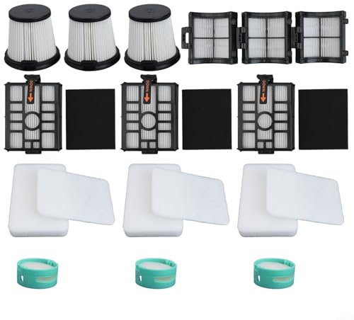 Lot de filtres pour aspirateur Shark IW3511 Detect Pro conçus pour améliorer efficacement votre routine de nettoyage