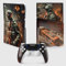 Sticker pour la PS5 Black Ops 6, Autocollant PS 5 Gaming, Console et Manette, Edition Slim Disque Skin COD (1 Manette)