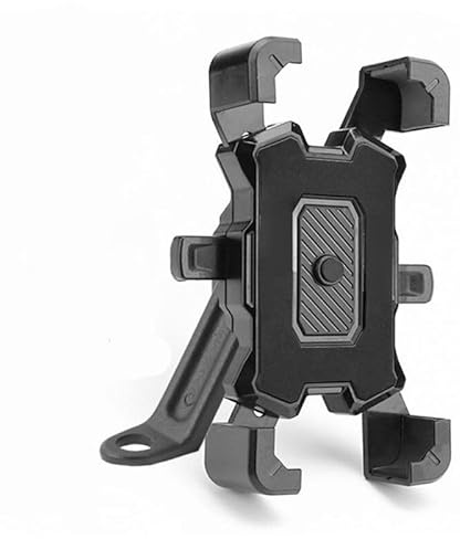 HJKJNBF Porta Cellulare Moto, per Yamaha TMAX 560 530 500 T-Max Tech Max Antivibrazione Anti Shake Support Telefono Staccabile,A