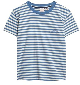 Superdry Essential Logo Str Fitted Short Sleeve T-Shirt M Blue