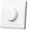 Dimmer Switch, Light Switch Dimmable 1-Gang 1-Way For Dimmable LED Lights Incandescent Bulbs Dimmer Switch For Home, Office(White)